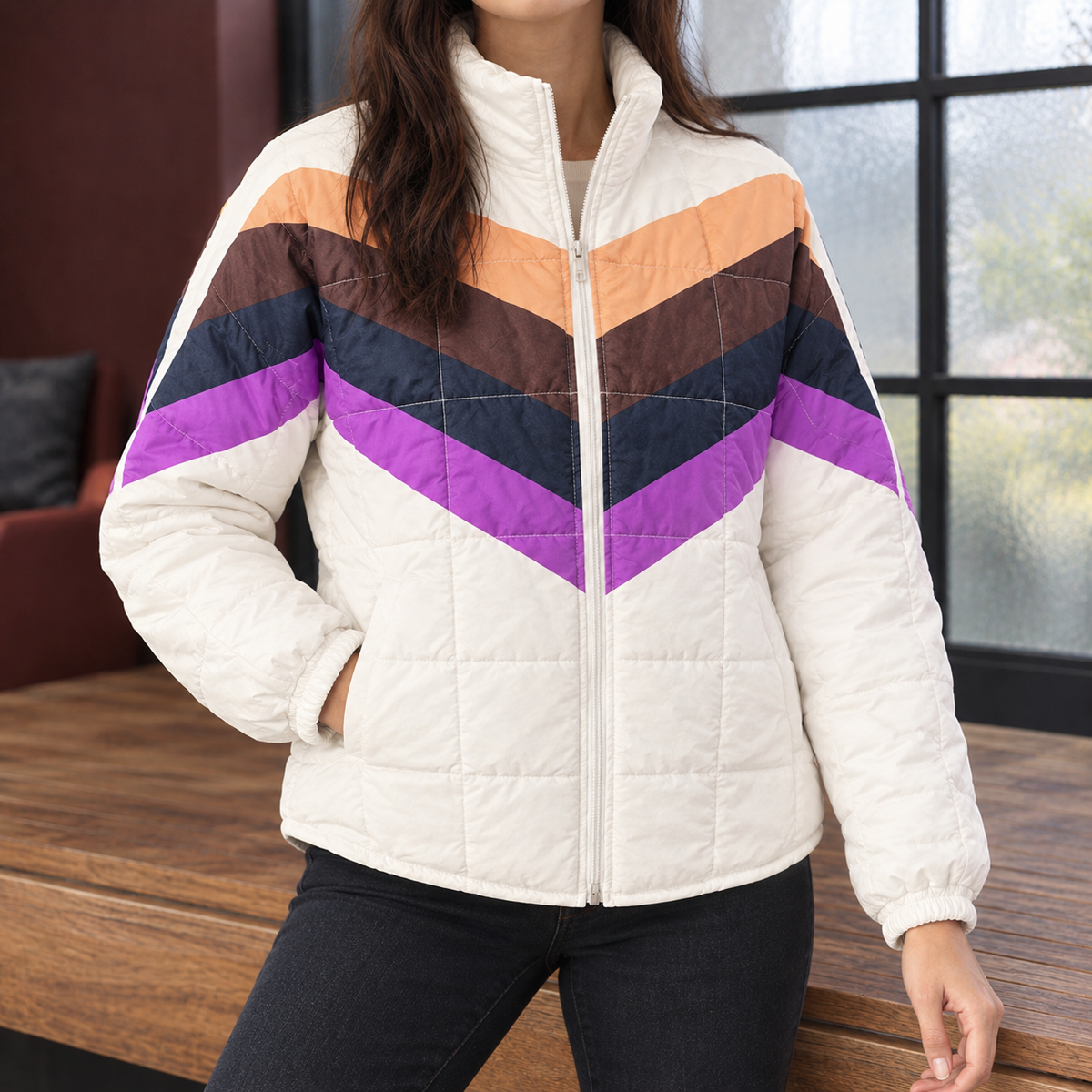 Hyacinth-Hope Quilted Jacket