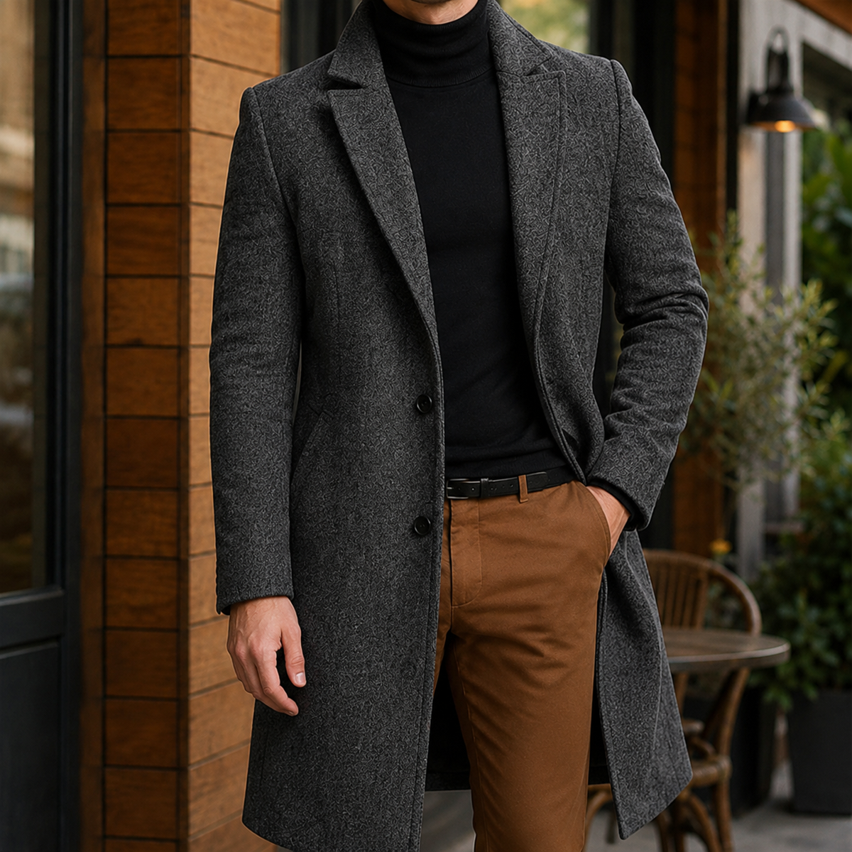 Zachary-Grant Tailored Coat