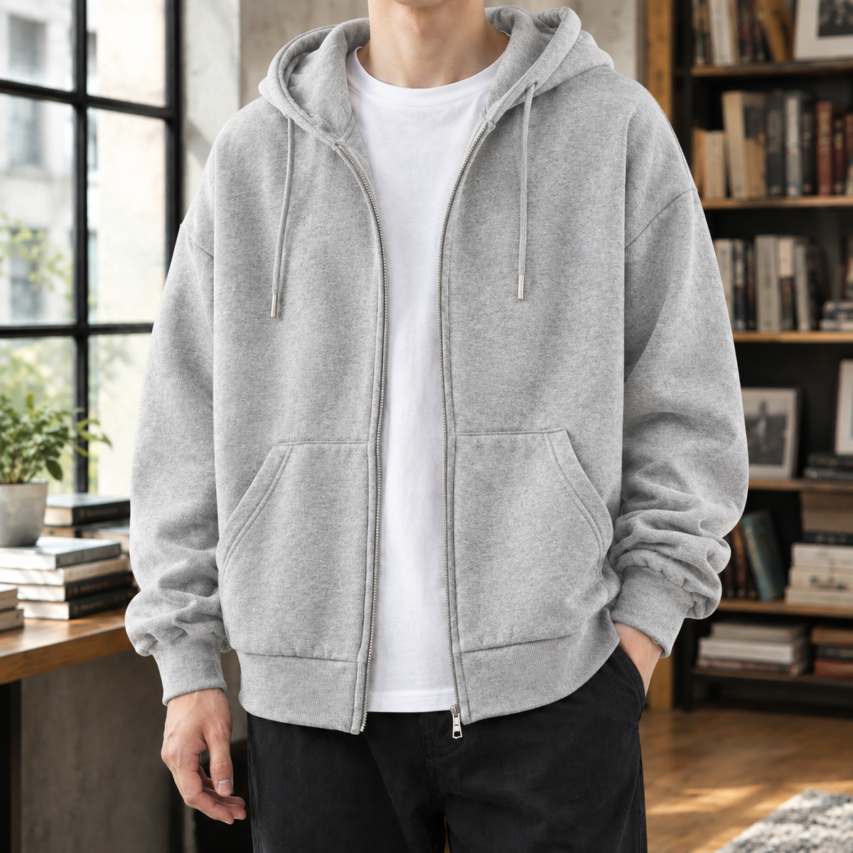 Augustin Zip-Up Hoodie