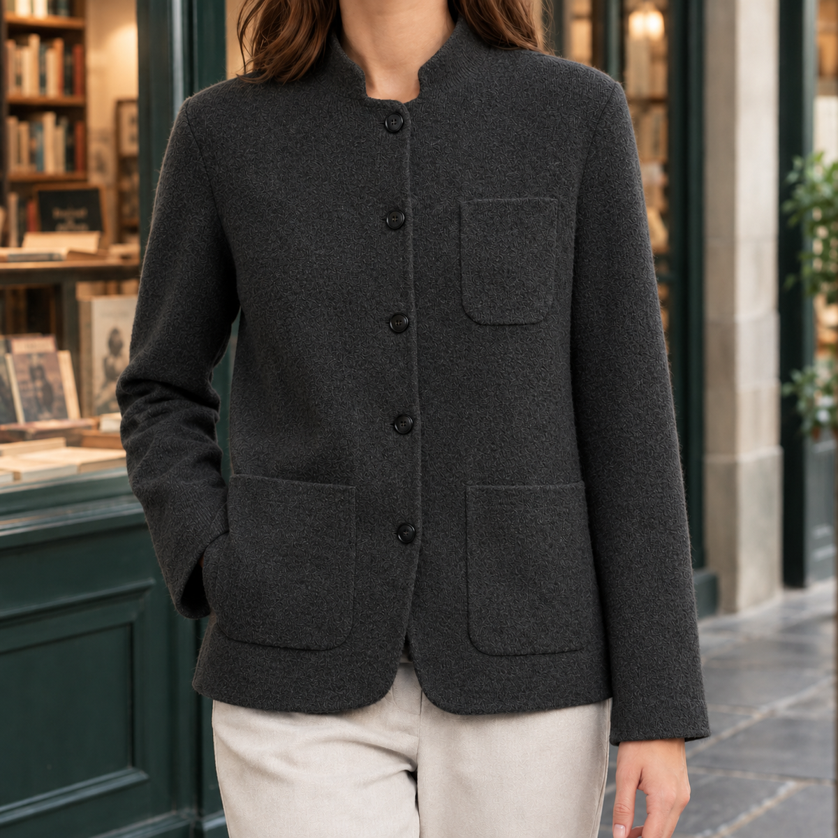 Skye Stand Collar Jacket