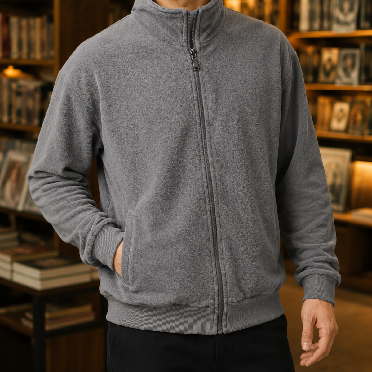 Vincent-Scott High Collar Jacket