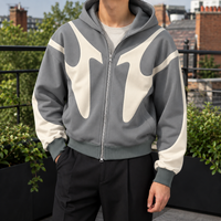 Zane-Scott Contrast Hoodie