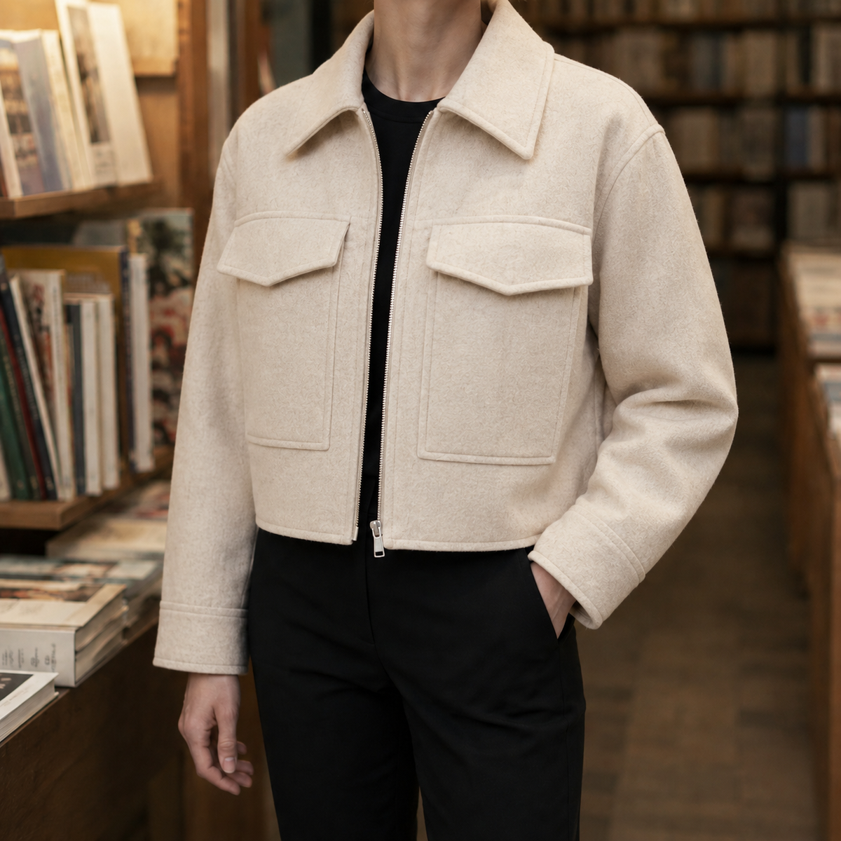 Marina-Jade Boxy Jacket