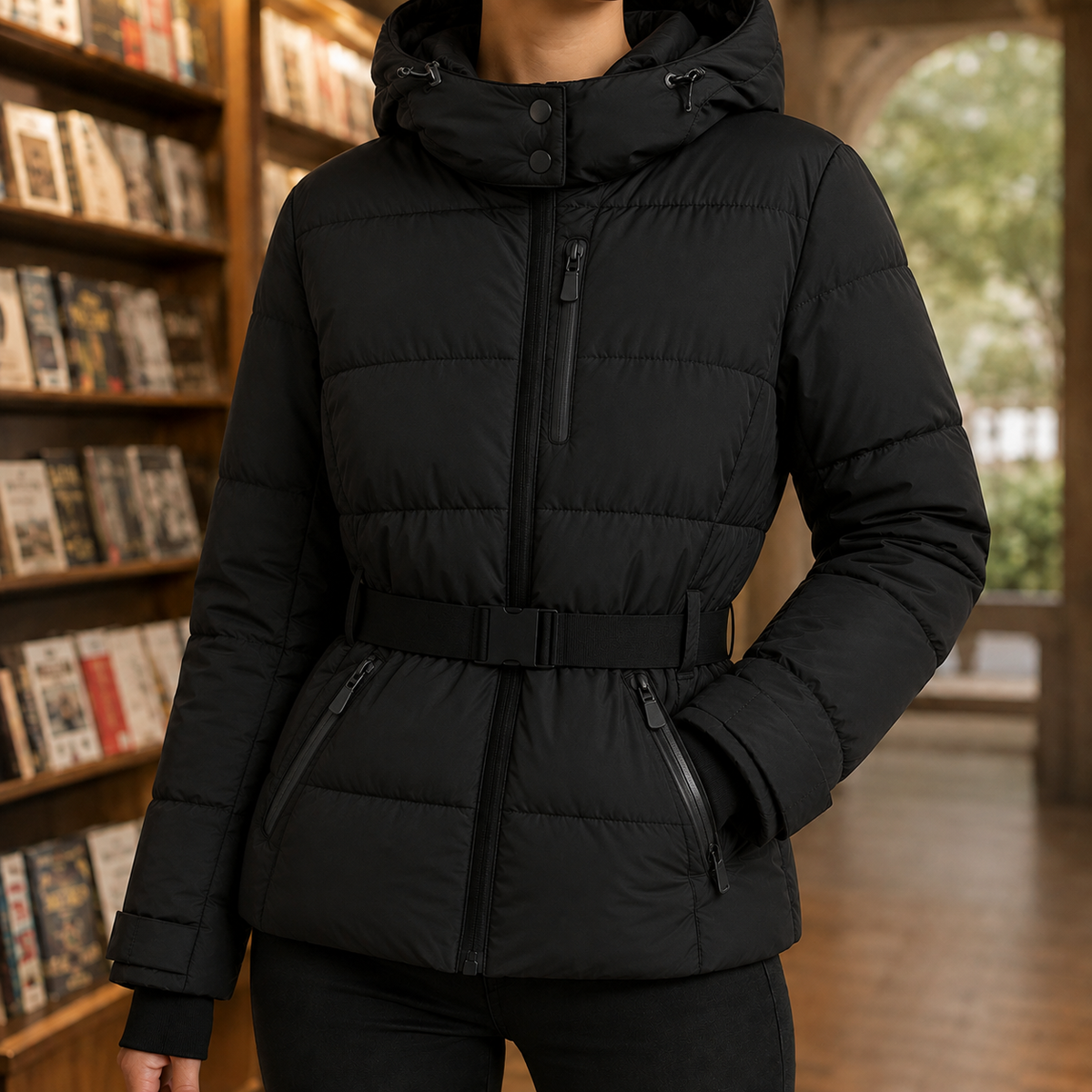 Ariadne-Rose Belted Jacket