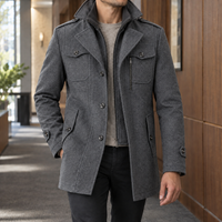 Benjamin Double Collar Coat