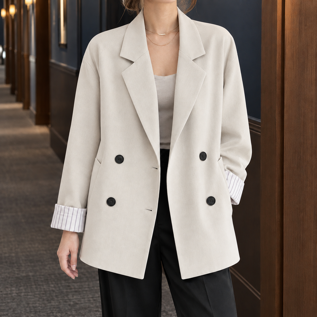 Salome-Grace Relaxed Blazer