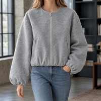 Alma-Elise Balloon Sleeve Jacket