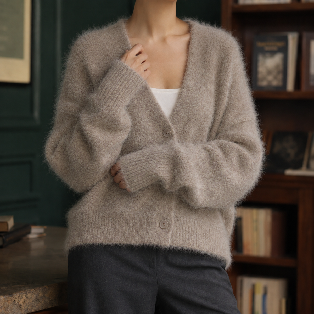 Raven-June Soft Knit Cardigan