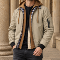 Rafferty-Wren Layered Bomber Jacket