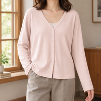 Hyacinth Button Front Cardigan