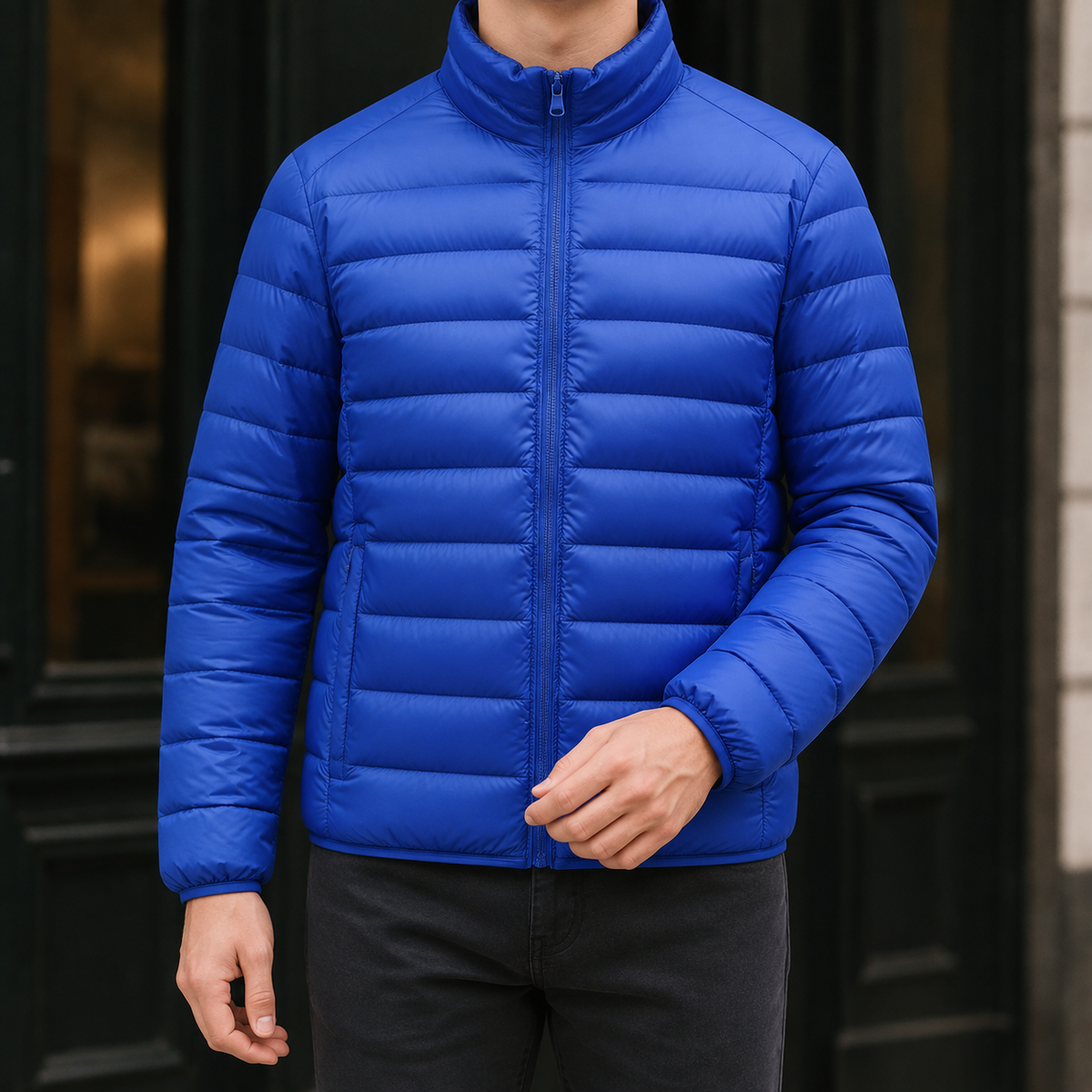 Idris-Grant Quilted Jacket