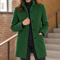 Cora Stand Collar Coat
