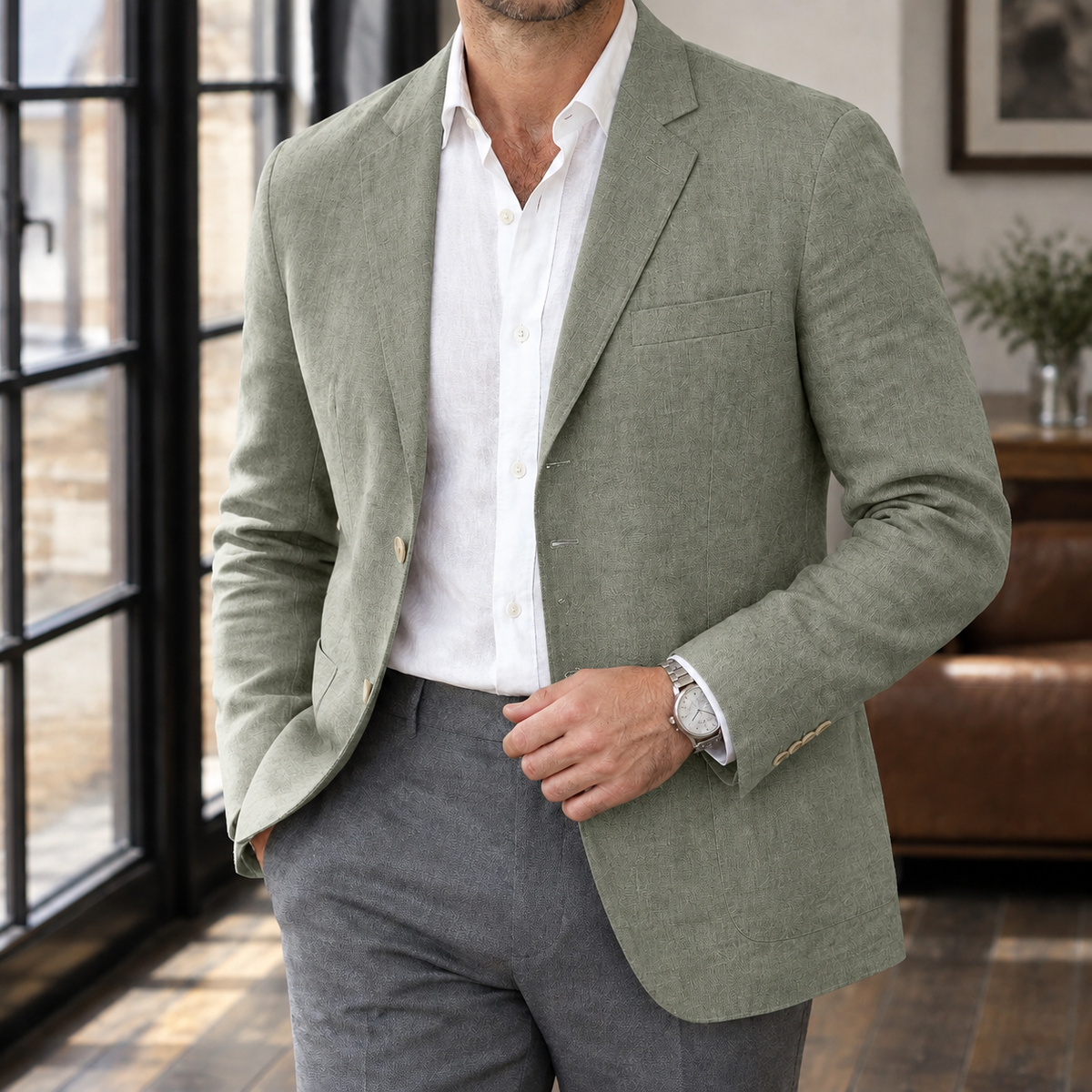 Leander-Hayes Relaxed Blazer