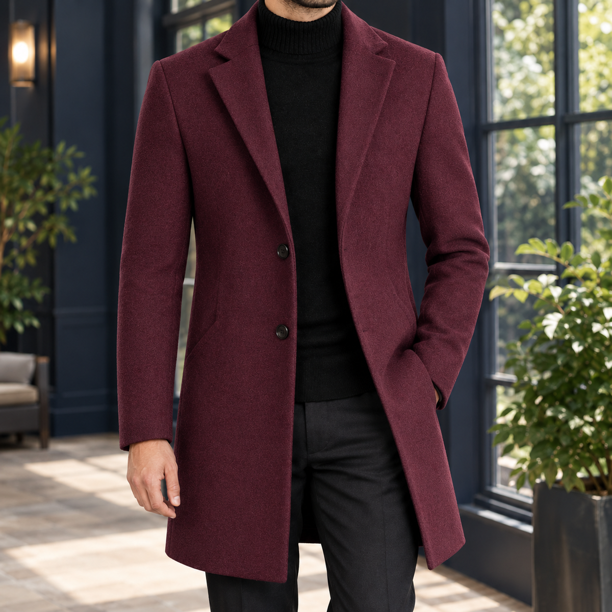 Alec-Rhys Wool Coat