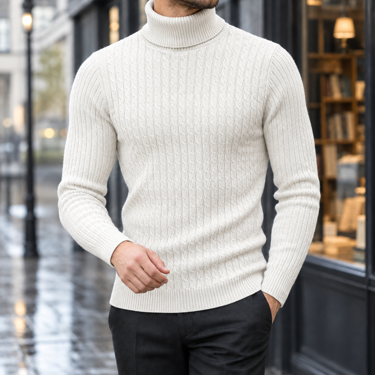 Laurent Turtleneck Sweater