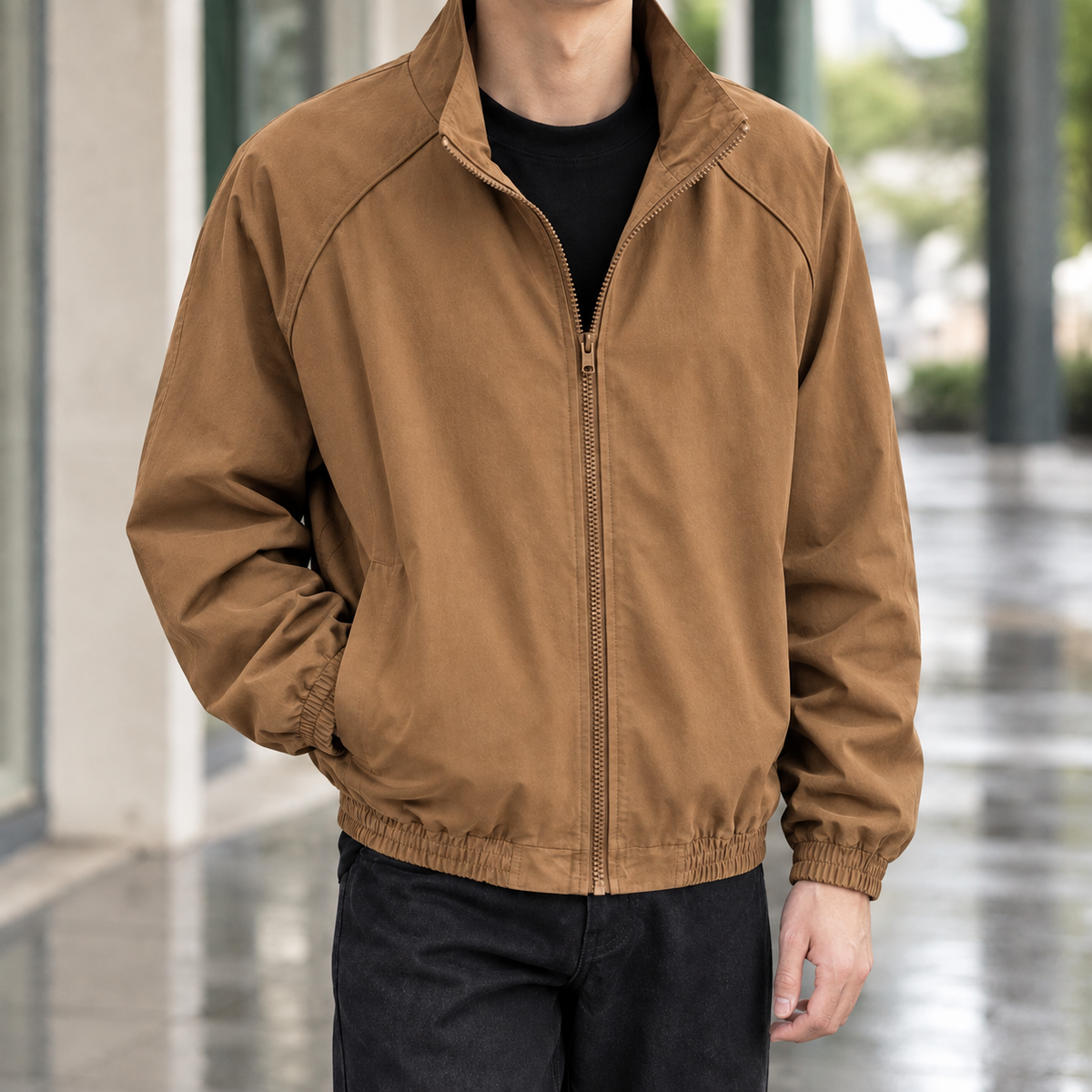 Robert Stand Collar Jacket