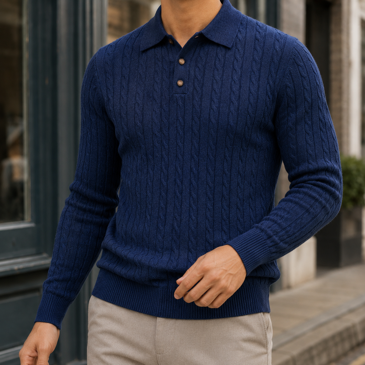 Lucian-Reid Cable Knit Sweater