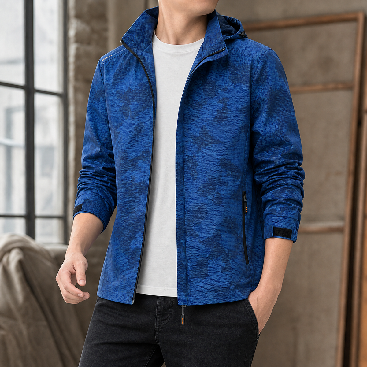Audric-Hayes Hooded Jacket