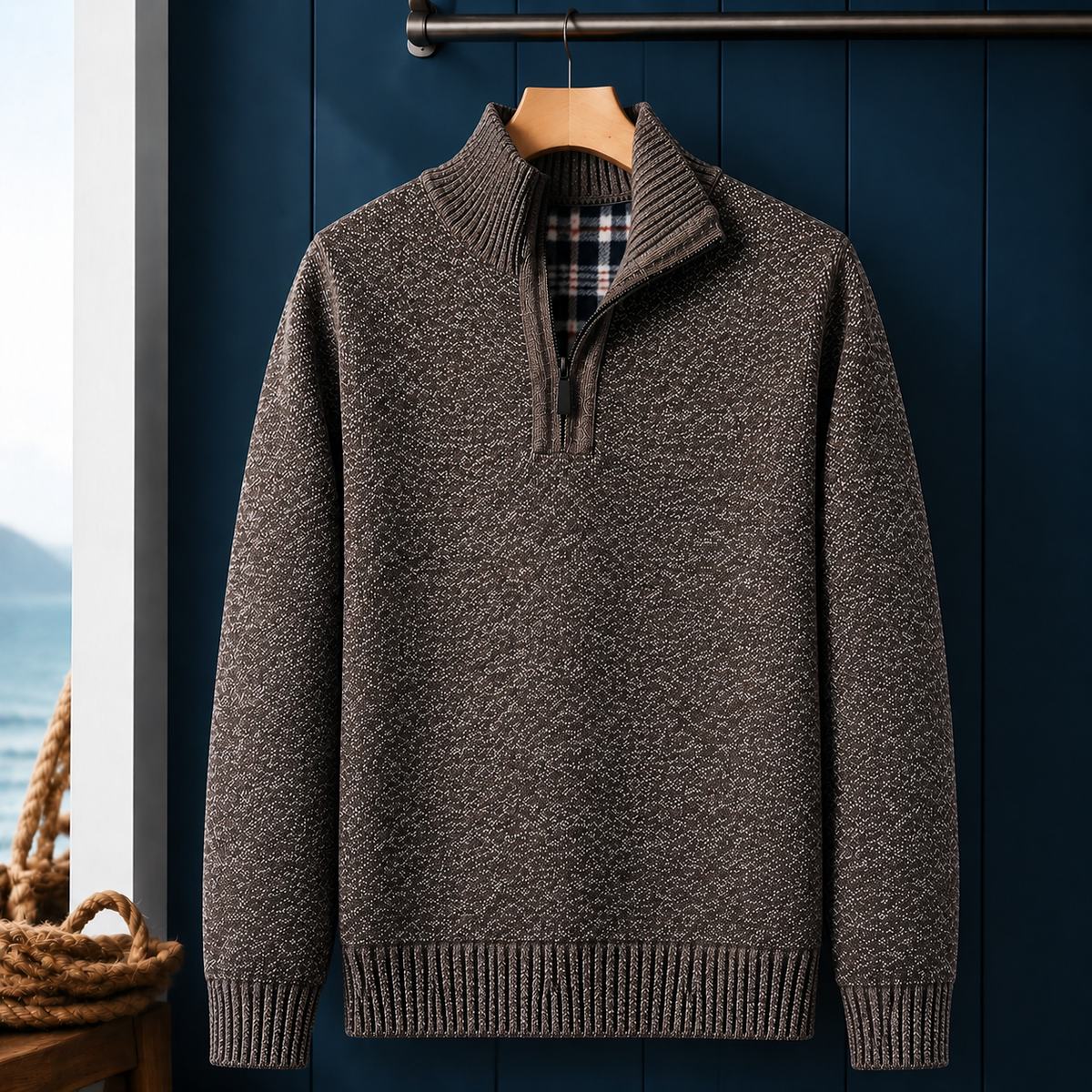 Rafferty Quarter-Zip Sweater