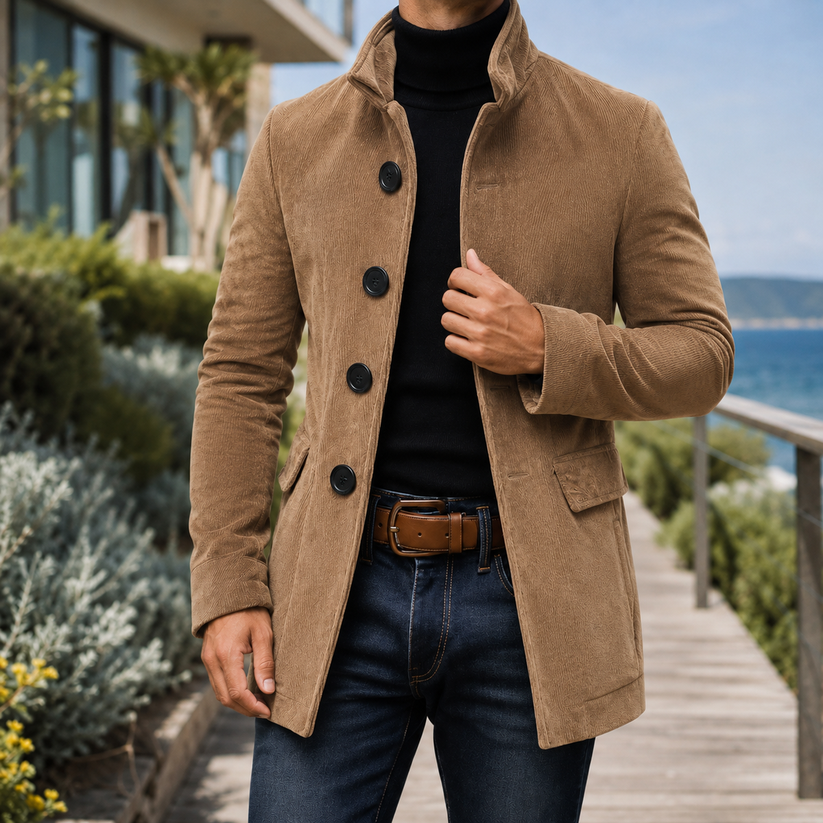 Orson-Wade Mandarin Jacket
