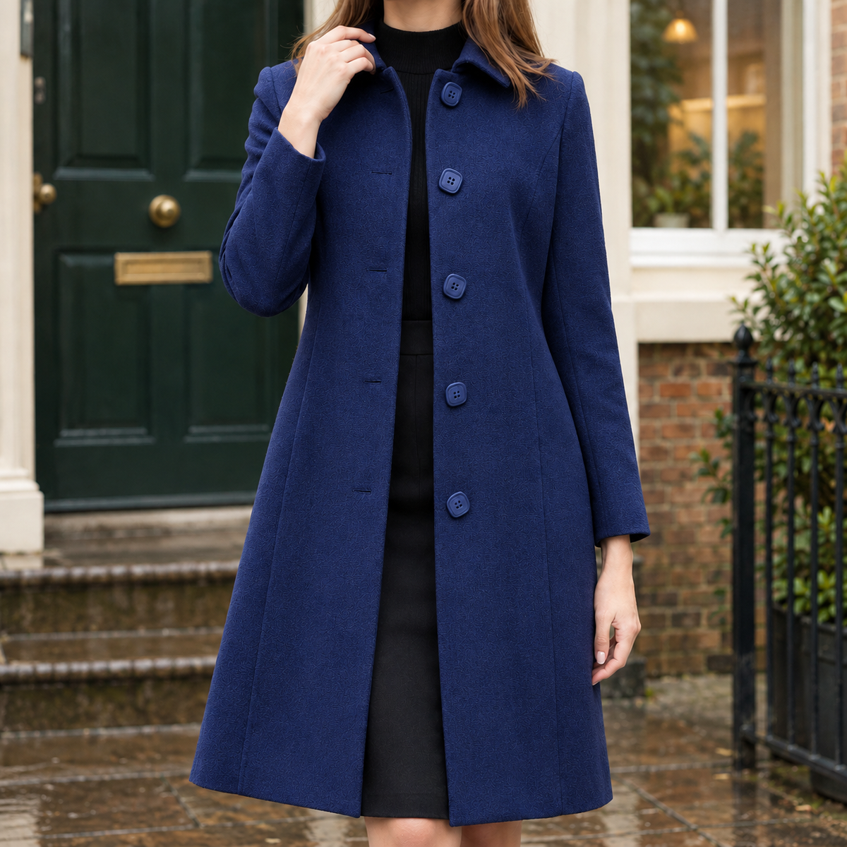 Ludovica-Jade A-Line Coat