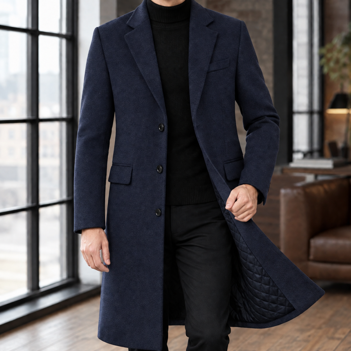 Andreas Wool Overcoat