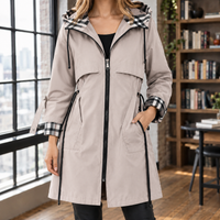Juliet-June Check Trim Jacket