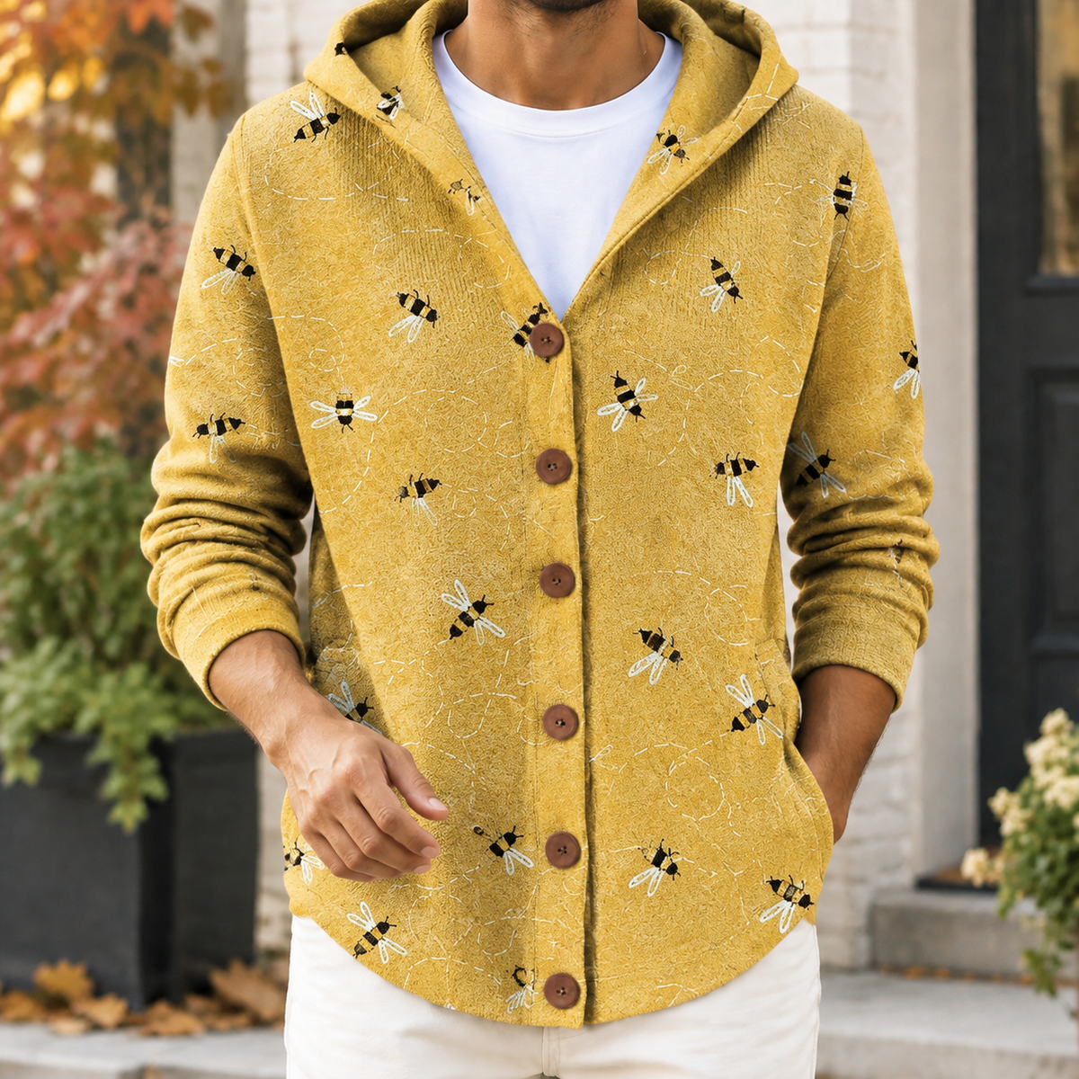 Florian Hooded Cardigan