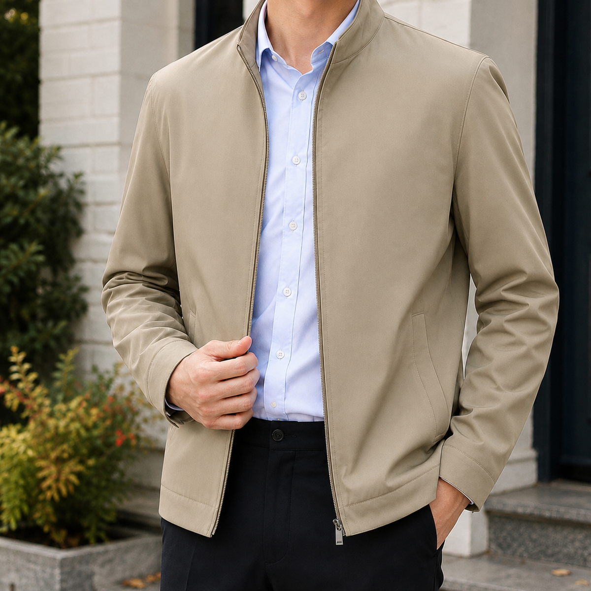 Aldous Silk Jacket