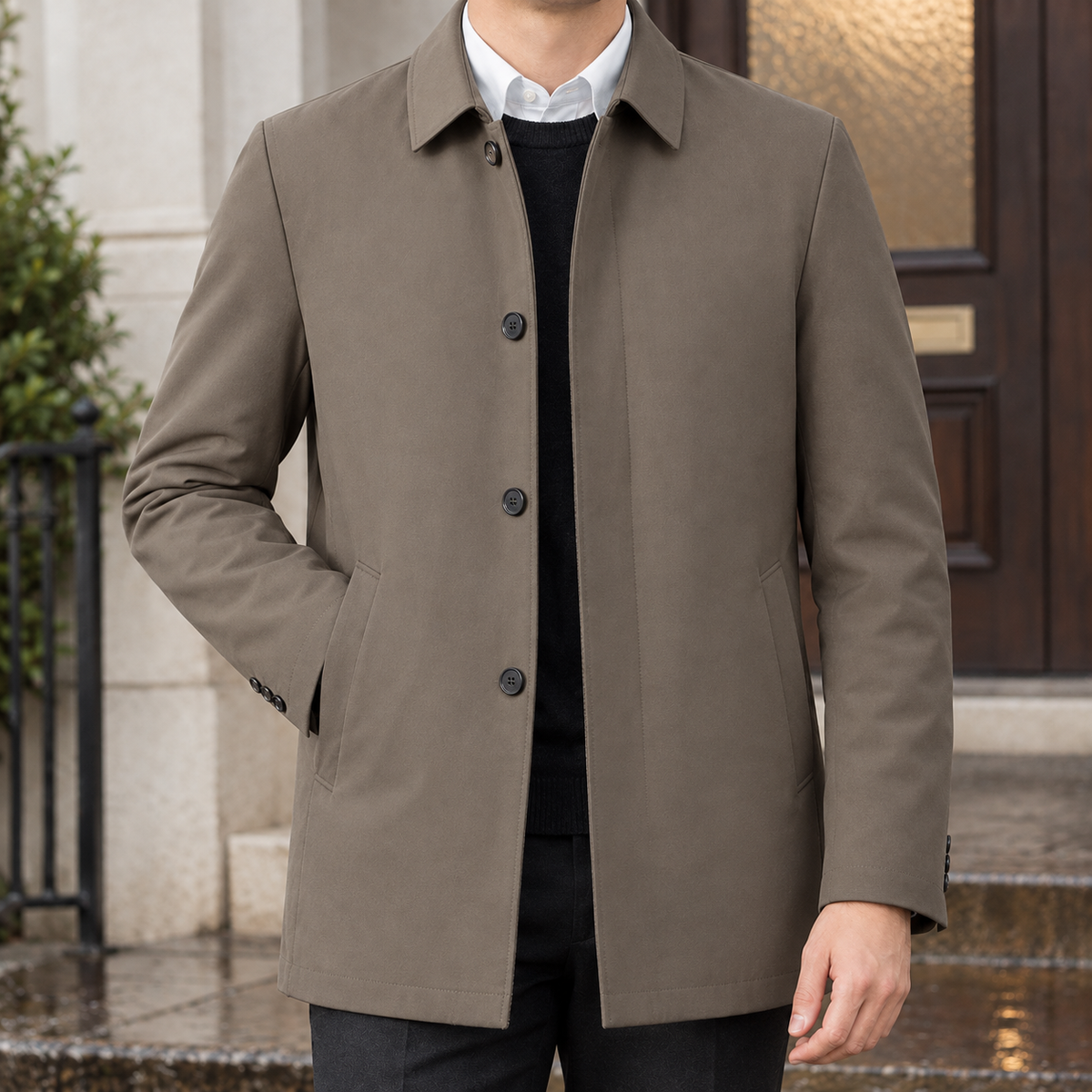 Bertrand-Lane Collared Jacket