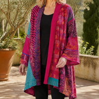 Sage Patchwork Cardigan