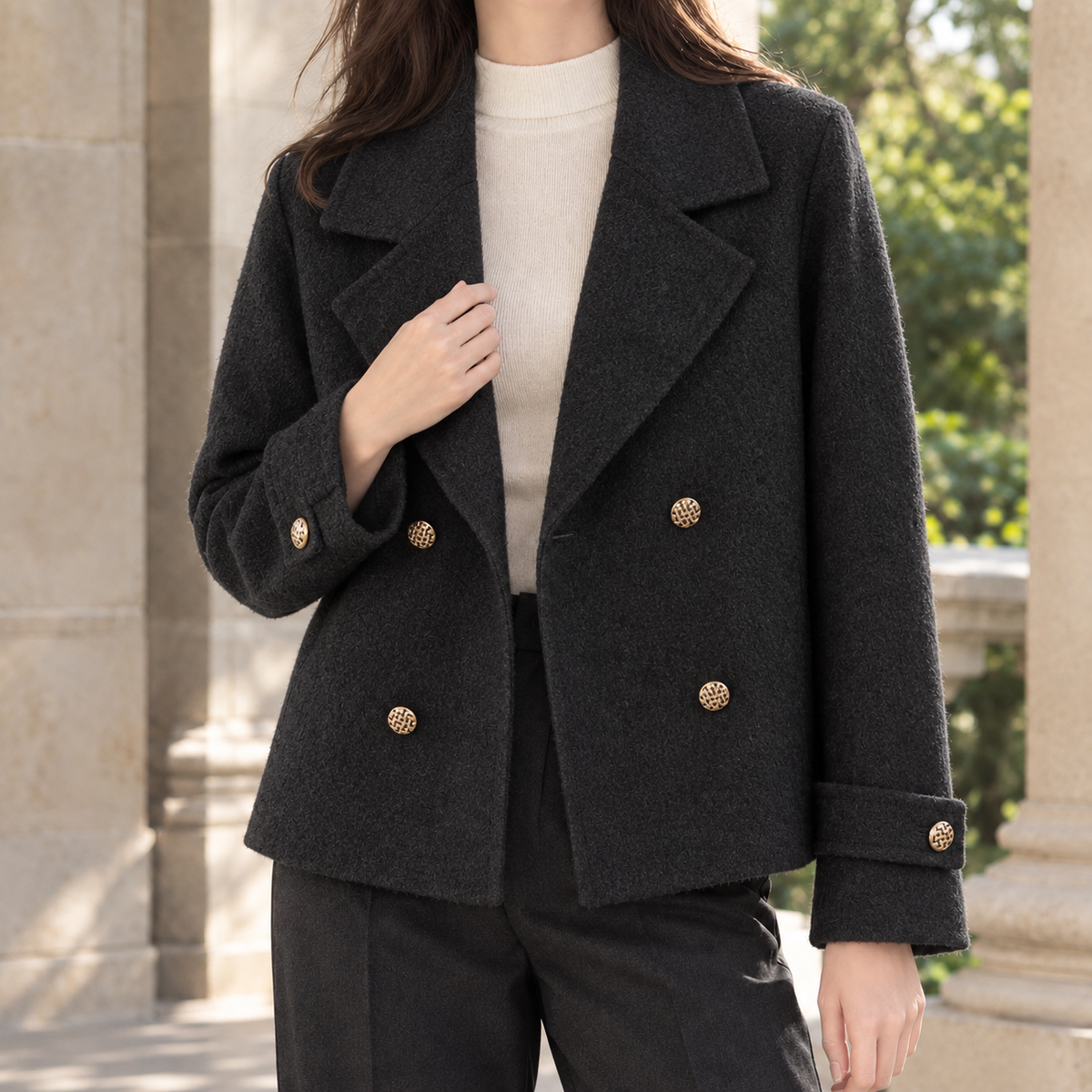 Portia-Faye Double-Breasted Jacket