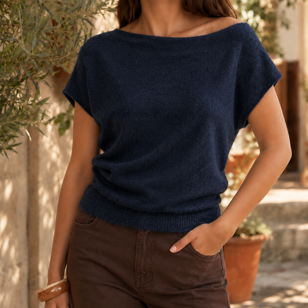 Aimee-Marie Off Shoulder Sweater
