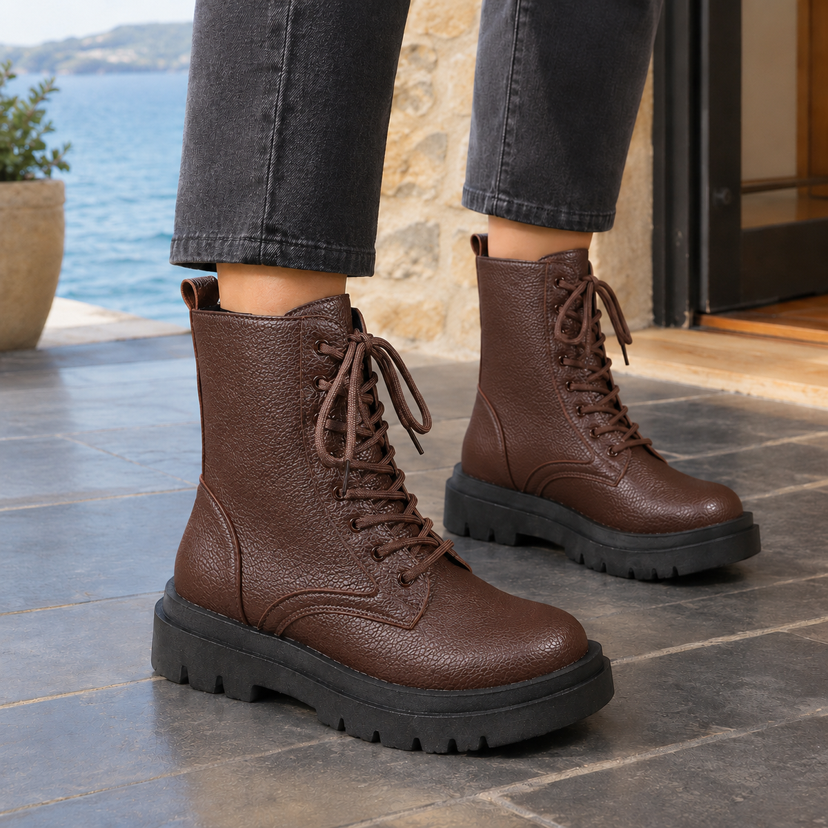 Lodovici-Vico Platform Boots