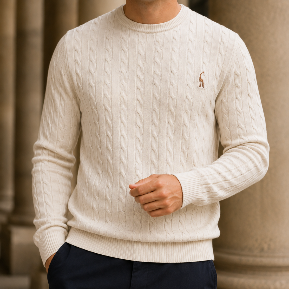 Stefan-Lane Cable Knit Sweater