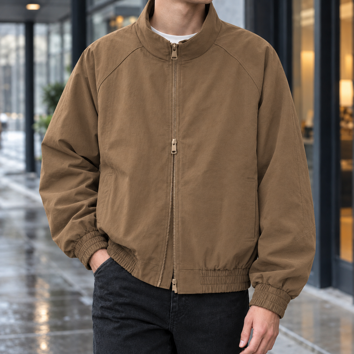 Charles Stand Collar Jacket