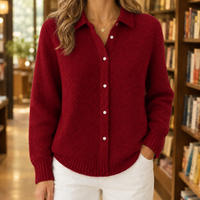 Sabina-Skye Collared Sweater