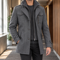 Benjamin Double Collar Coat