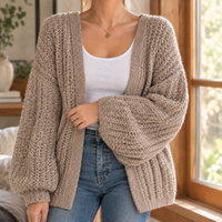Eleanora-Jane Chunky Knit Cardigan