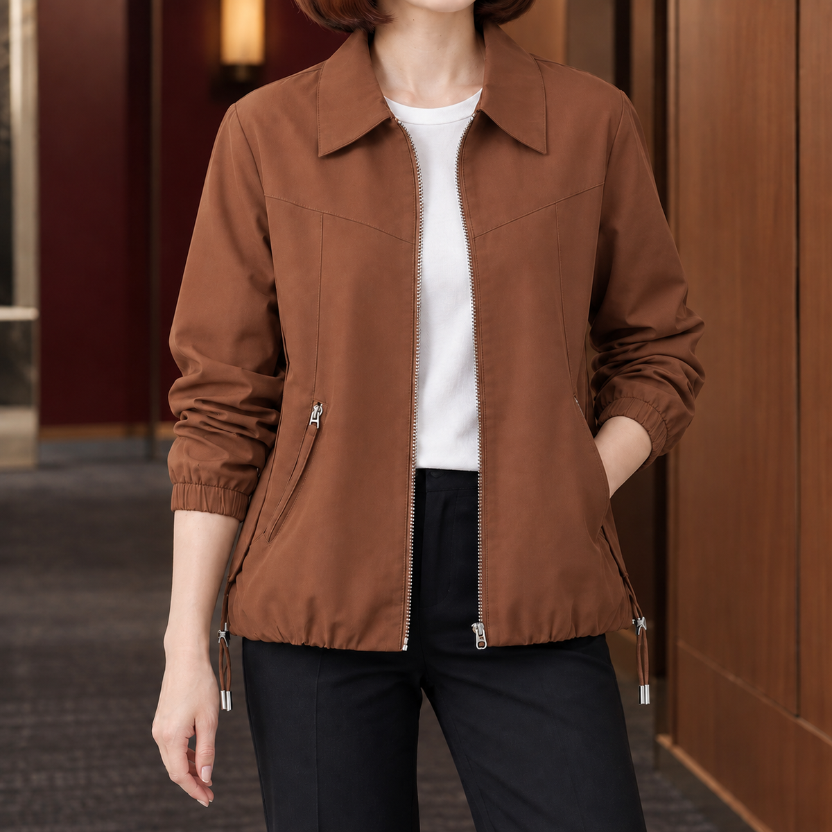 Henriette-Jane Zip Jacket