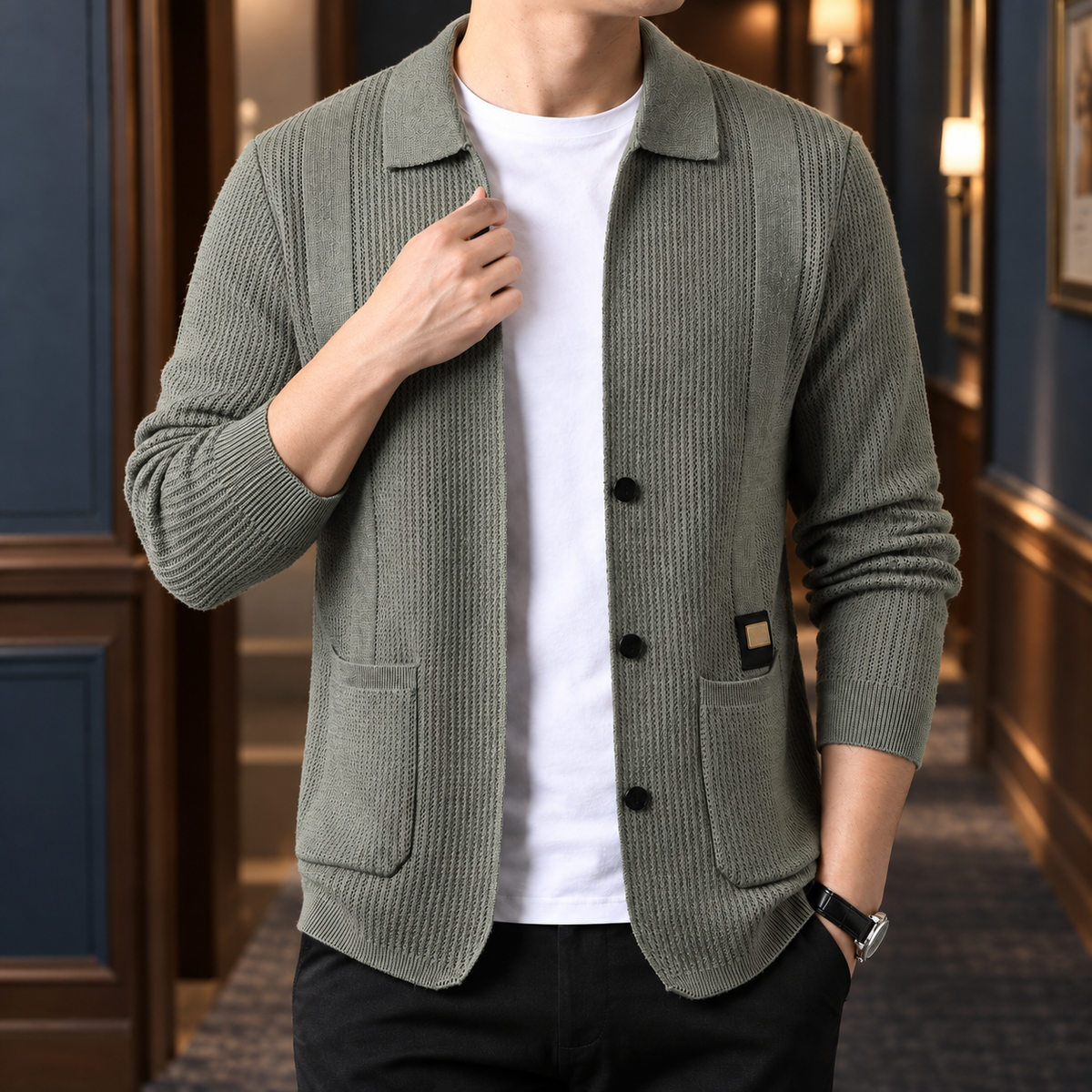 Emilio Collared Cardigan