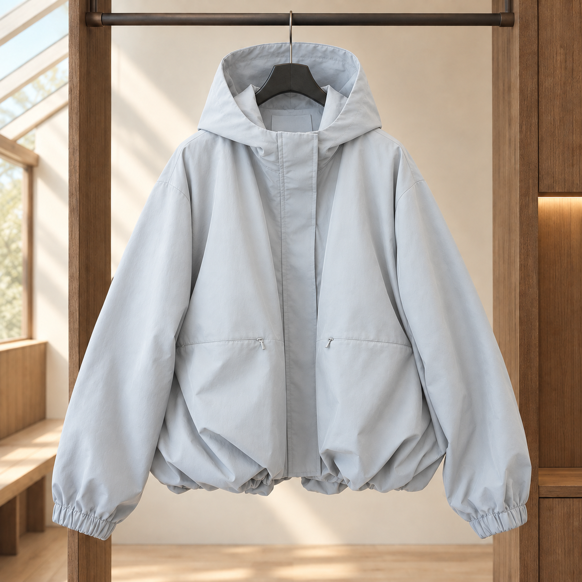 Marianne-June Balloon Hem Jacket