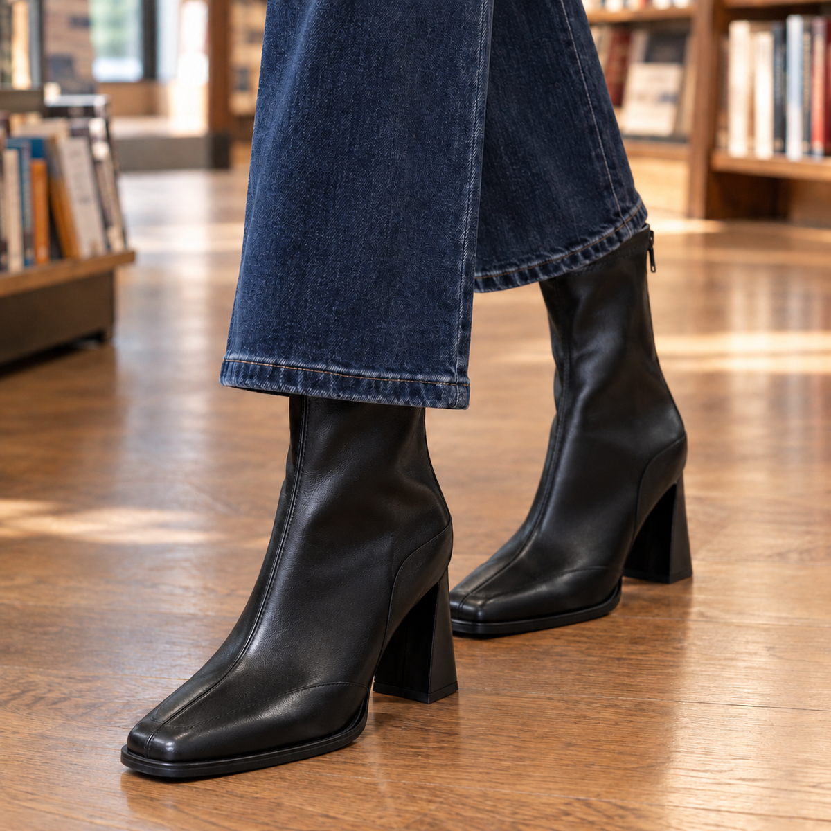 Falconi Square Toe Boots