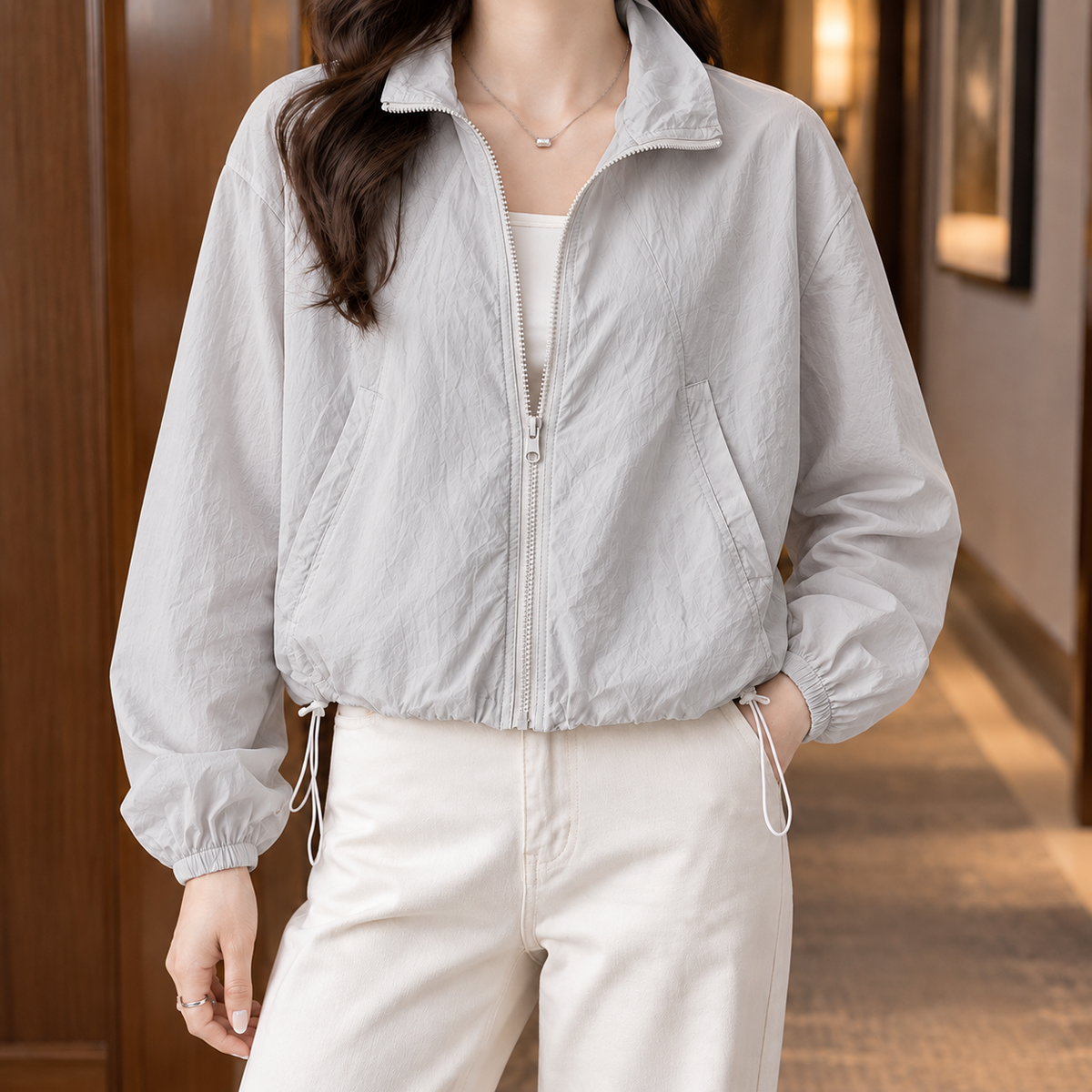 Belinda Zip-Up Jacket