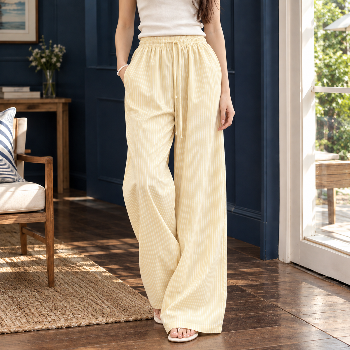 Mariella-Grace Wide-Leg Pants