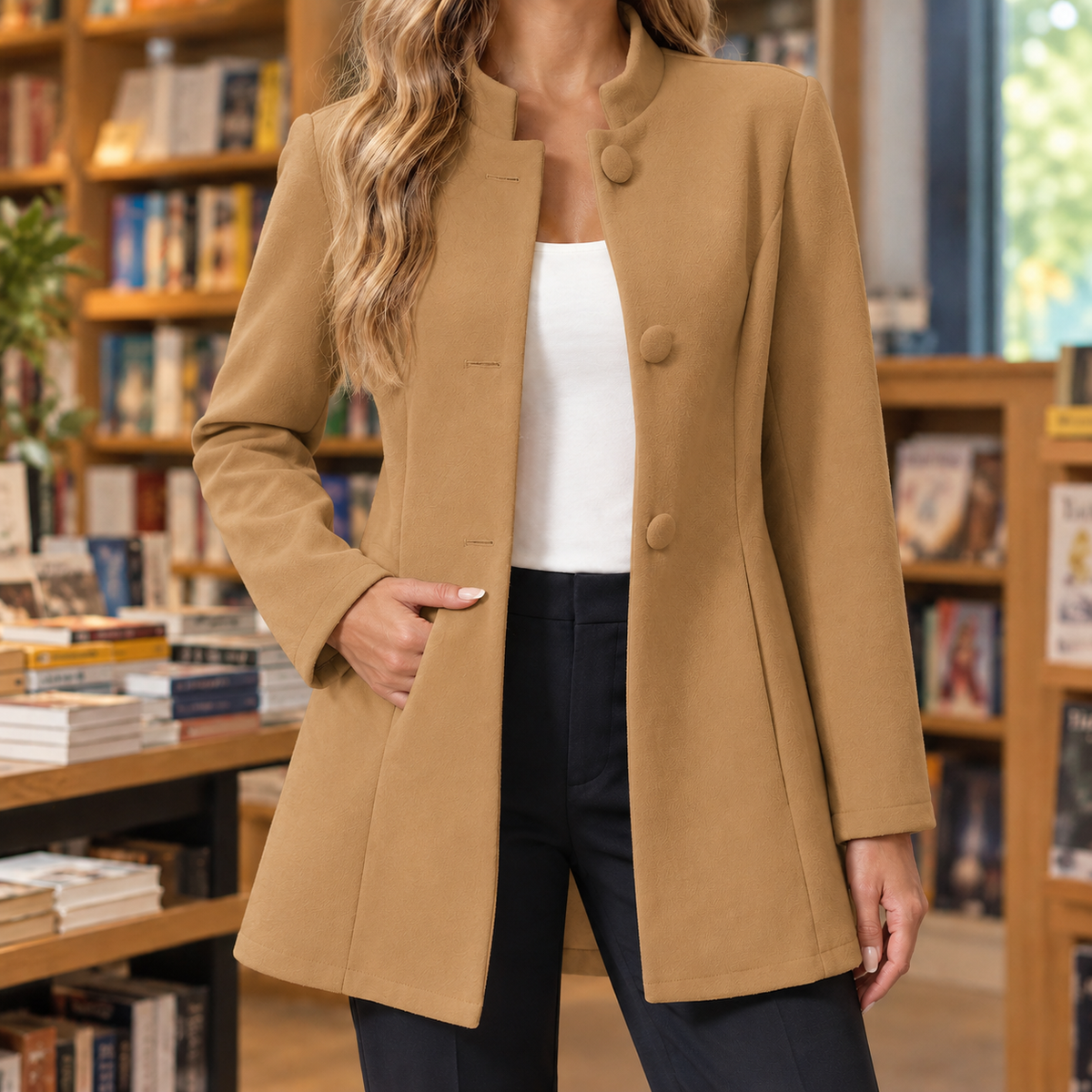 Simone-Eve Longline Blazer