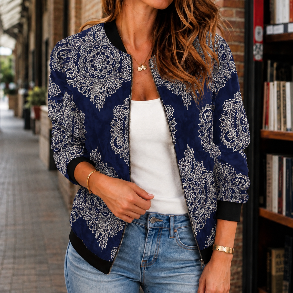 Margot-Skye Printed Jacket