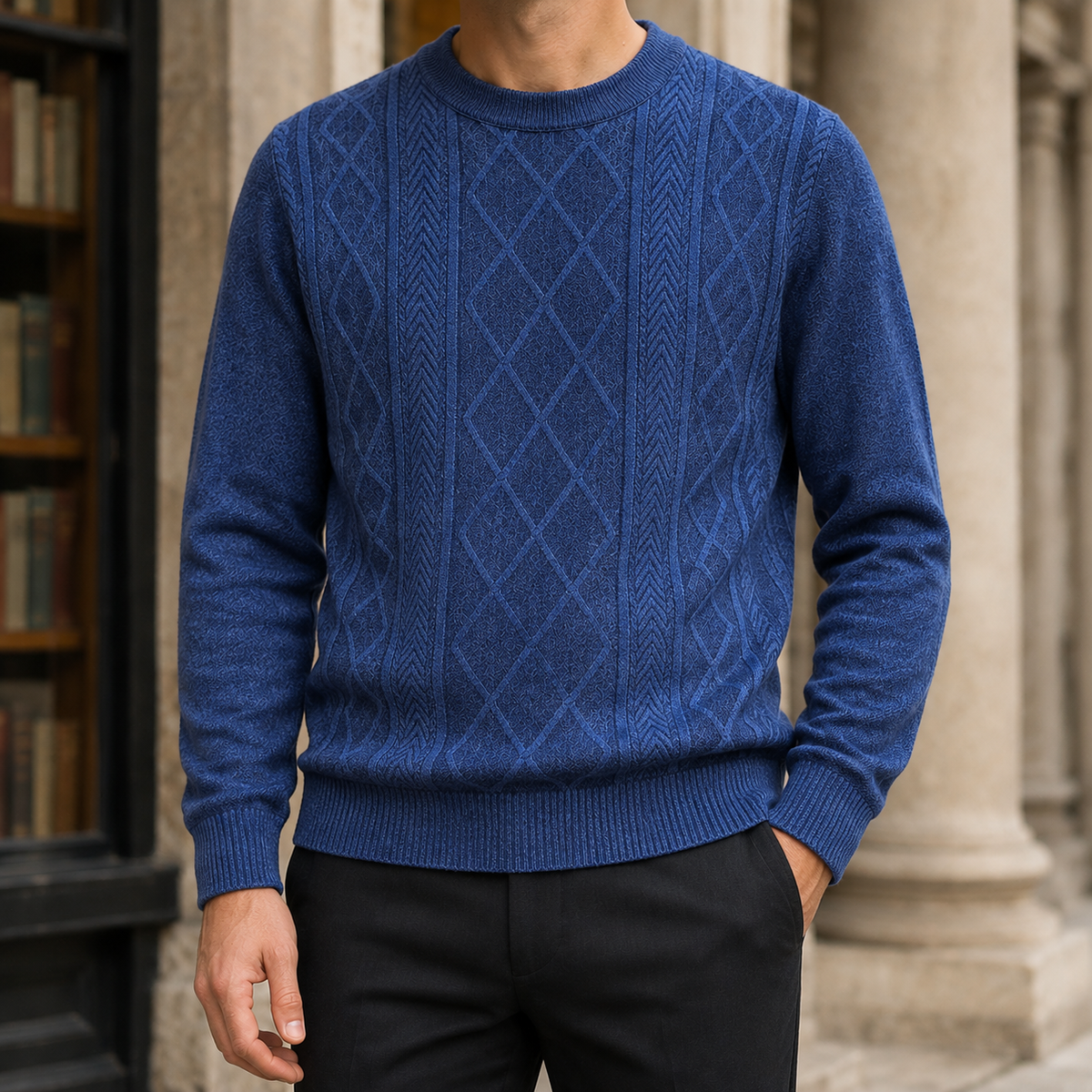 Benoit Textured Sweater