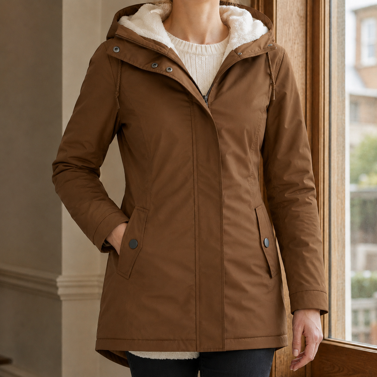 Vera-Rose Pile-Lined Parka