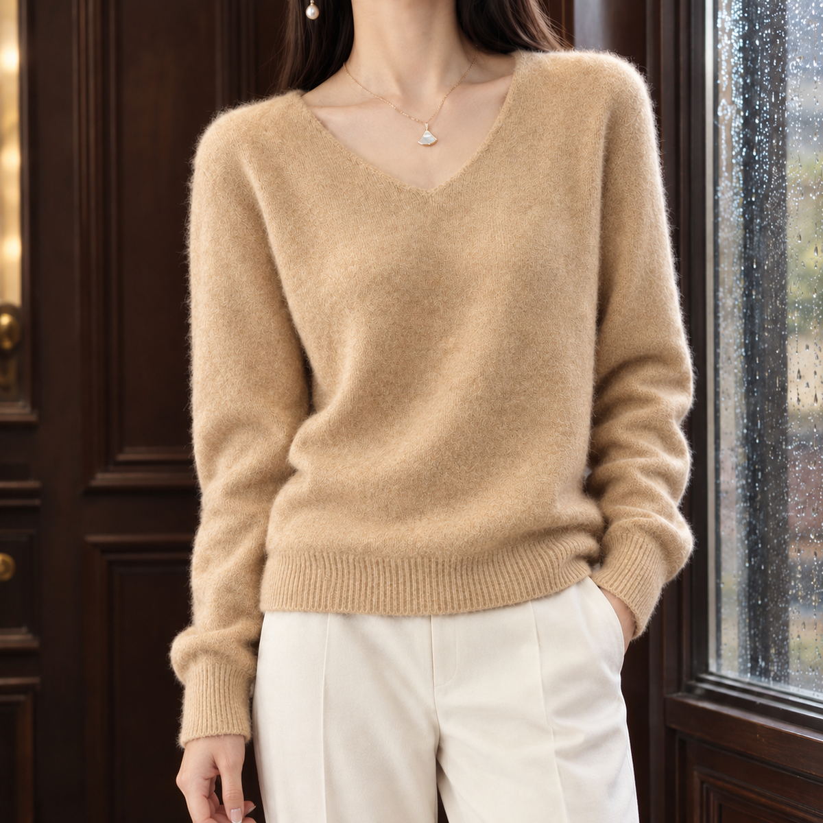 Imogen-Mae V-Neck Sweater